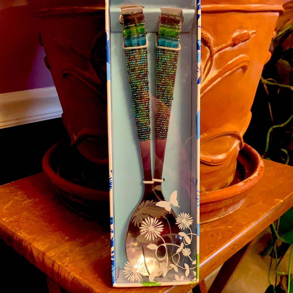 salad server set NWT